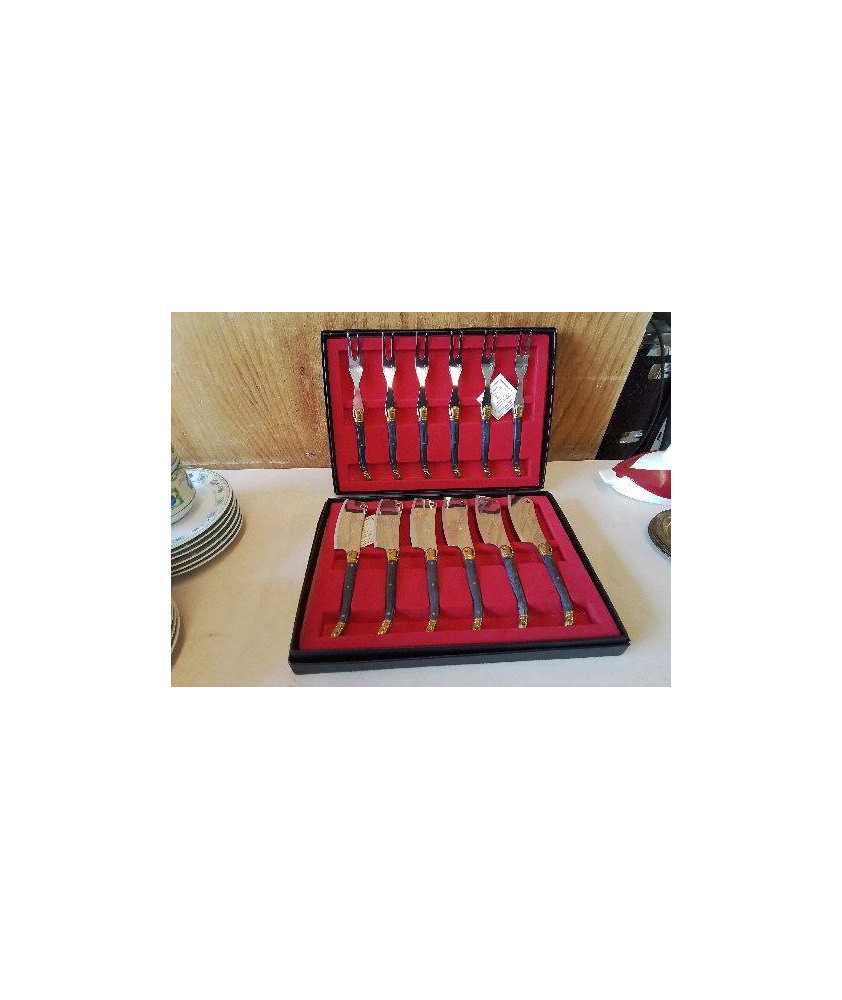 LOT DE 6 COUVERTS LAGUIOLE 