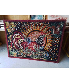 CANVA LE COQ DE JEAN LUÇAT