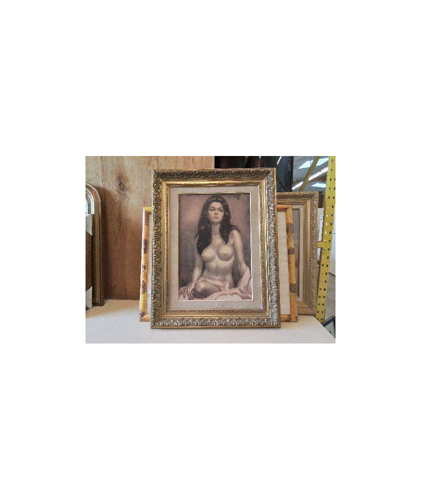 IMPRESSION ENCADRÉ D’UNE FEMME SEIN NUE