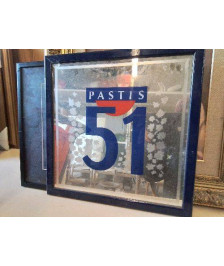 MIROIR PUBLICITAIRE PASTIS