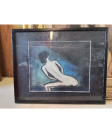 ESQUISSE D’UNE FEMME NUE DE DOS 