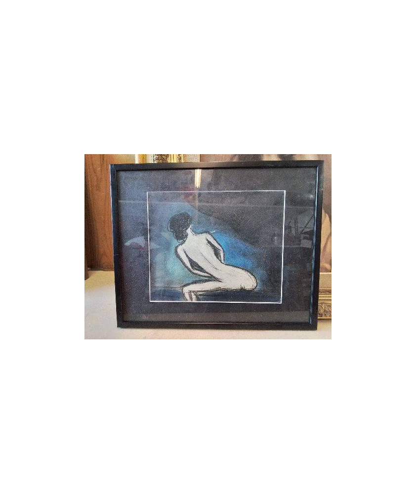 ESQUISSE D’UNE FEMME NUE DE DOS 