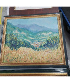 PEINTURE SIGNÉE DE LUCIEN COWLEY