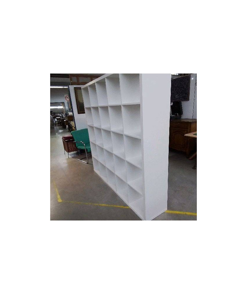 ETAGERE IKEA KALLAX BLANCHE 25 CASES