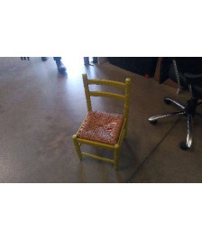 CHAISE PAILLEE PM / EN L’ETAT 