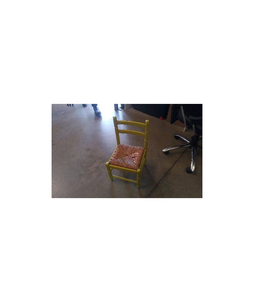 CHAISE PAILLEE PM / EN L’ETAT 