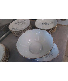 SERVICE DE TABLE PORCELAINE BERRY