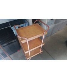 DESSERTE A ROULETTES 