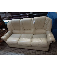 CANAPE CUIR CONVERTIBLE