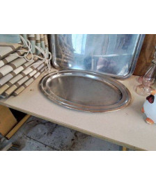 GRAND PLATEAU INOX OVALE