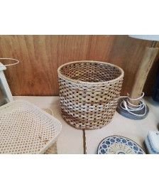 PANIERE OU CACHE POT TRESSÉ
