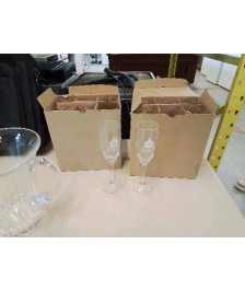 LOT DE 6 FLUTE A CHAMPAGNE GRANDIN