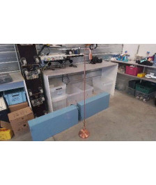 LUMINAIRE ROSE CUIVRE 