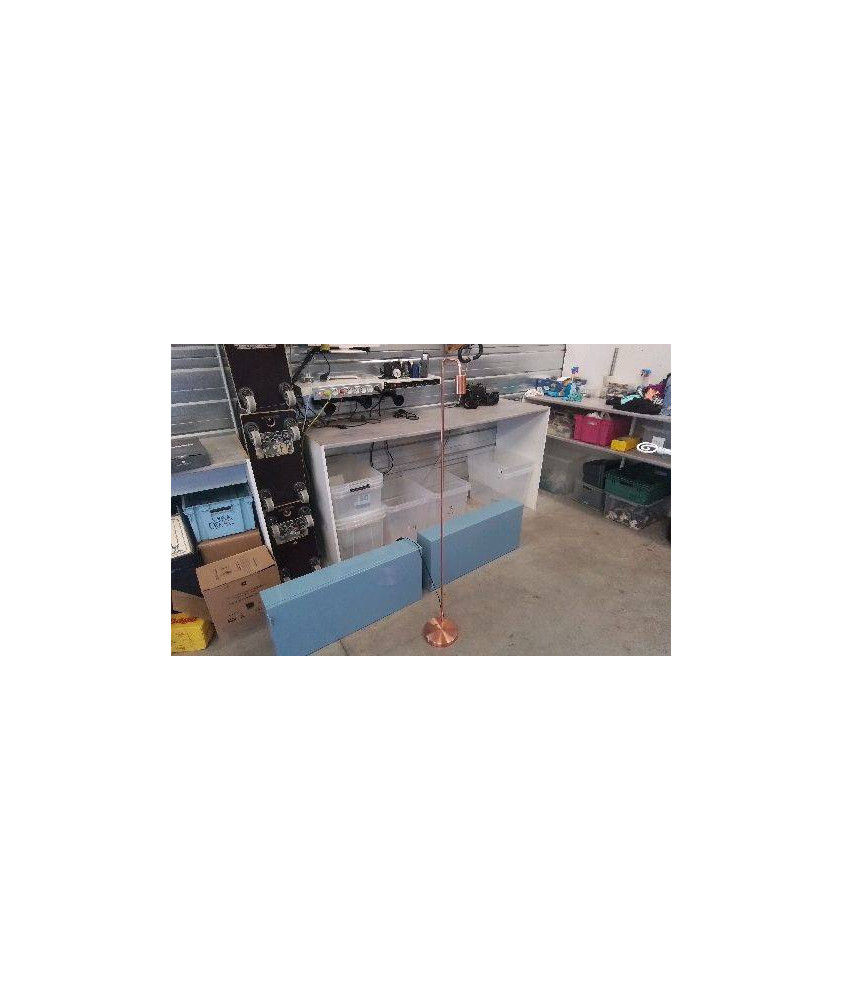 LUMINAIRE ROSE CUIVRE 