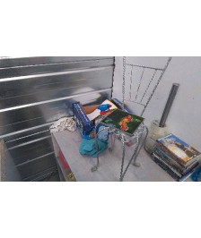 PORTE POT CHAISE METAL - VALLAURIS / SIGNE R LEDUC