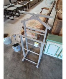 VELET DE NUIT BOIS PEINT TAUPE