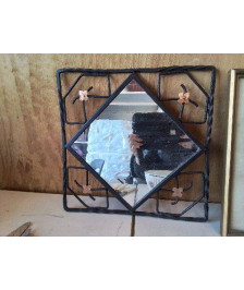 MIROIR CADRE EN FER