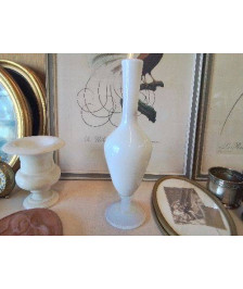 SOLIFLORE BLANC EN OPALINE 