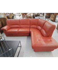 CANAPE D’ANGLE ROUGE 