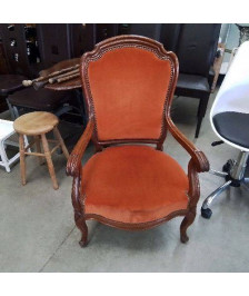 FAUTEUIL NAP III TISSUS ORANGE