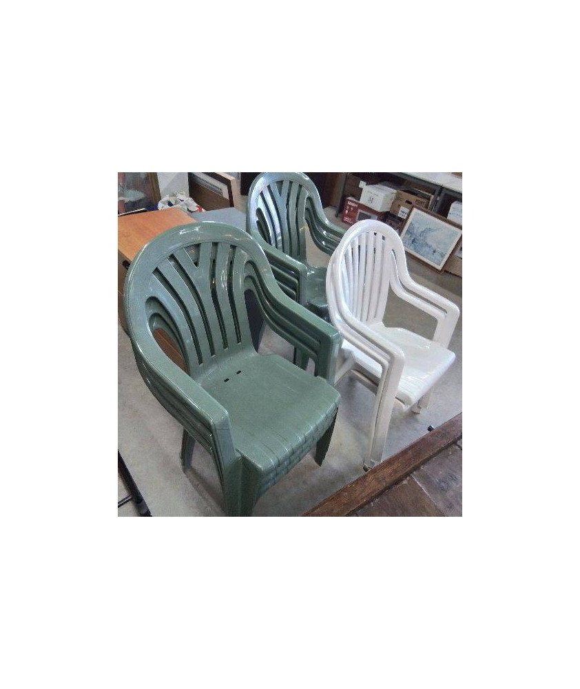 FAUTEUIL DE JARDIN PLASTIQUE 