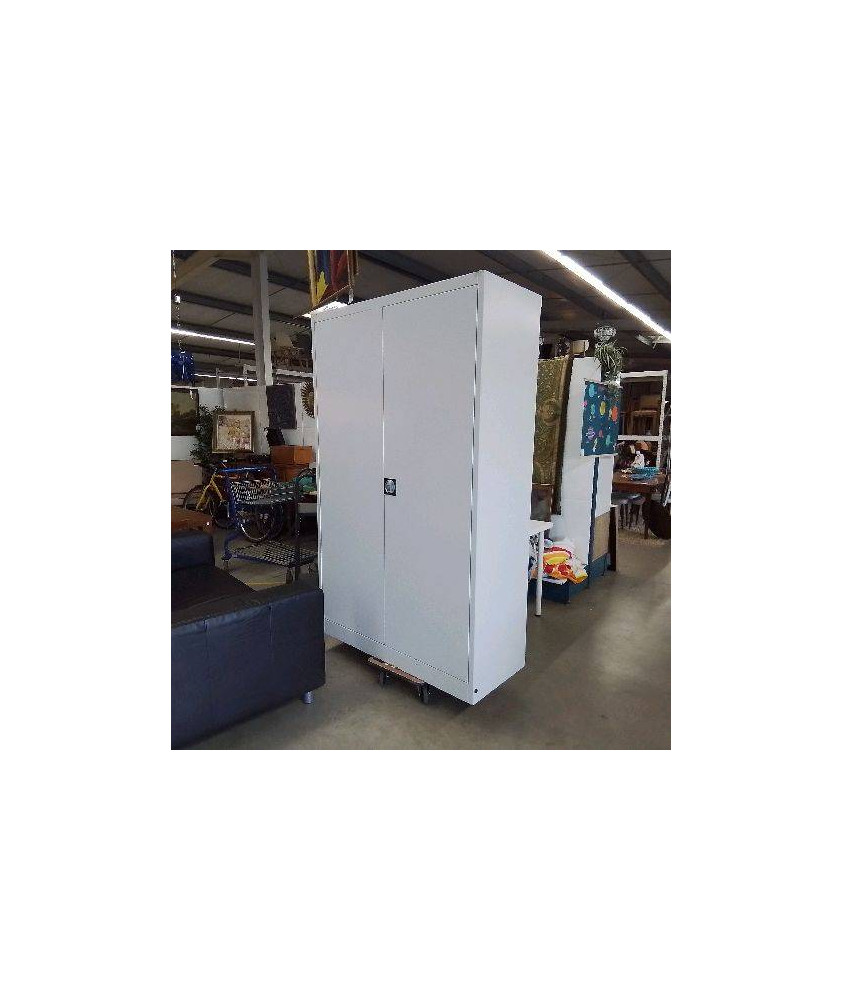 ARMOIRE METAL 2 PORTES 