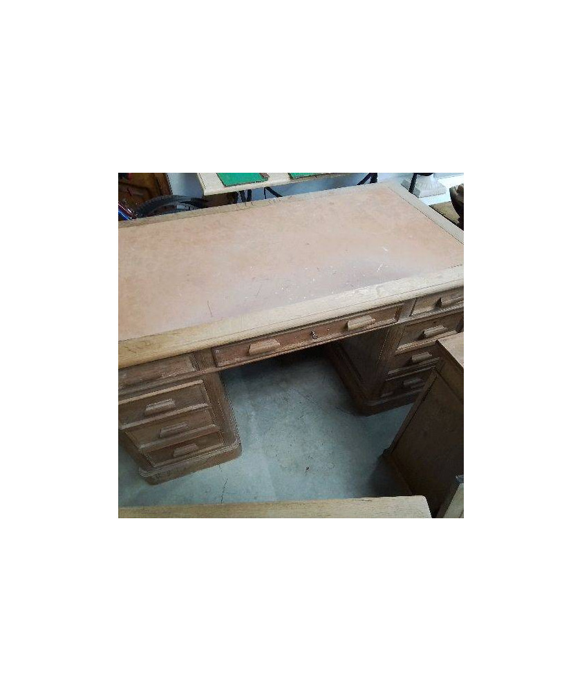 BUREAU 9 TIROIRS VINTAGE 