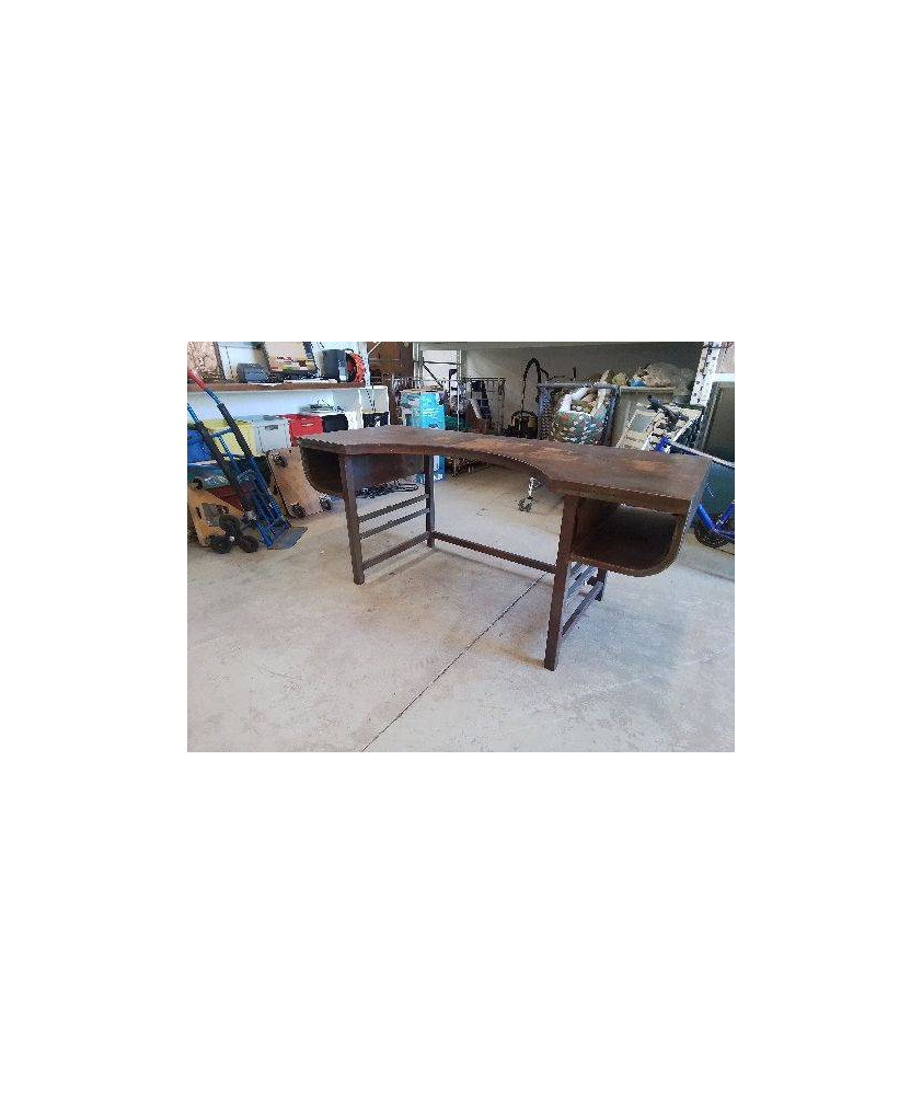 GRAND BUREAU EN TÔLE POSTE DE TRI PTT