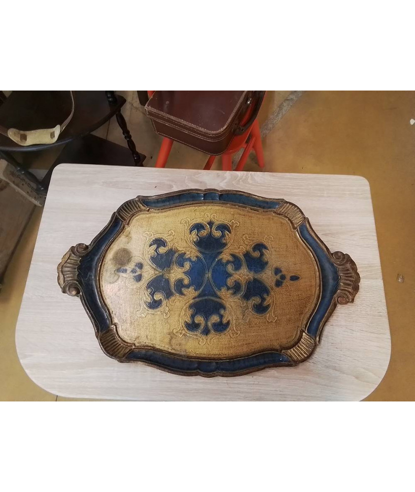 PLATEAU REPAS DÉCORATIF 