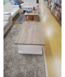 TABLE DE SALON  2 TIROIRS 