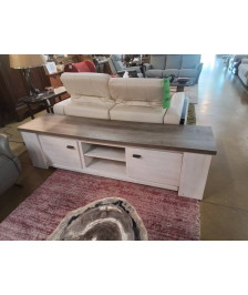 MEUBLE TELE 2 PORTES 