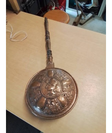 BASSINOIRE CUIVRE ET BOIS 