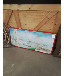 AFFICHE LE PONT DE NORMANDIE A COEUR OUVERT 