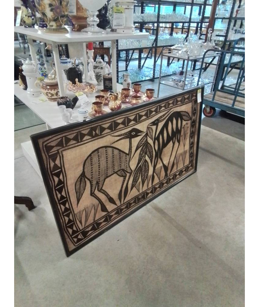 TOILE TRADITIONNELLE DE KORHOGO 138,5X83,5CM