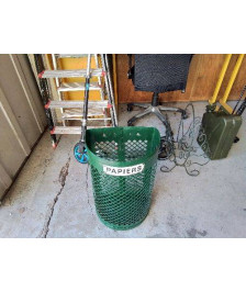 POUBELLE PUBLIQUE OFFICIEL1960 PAPIERS