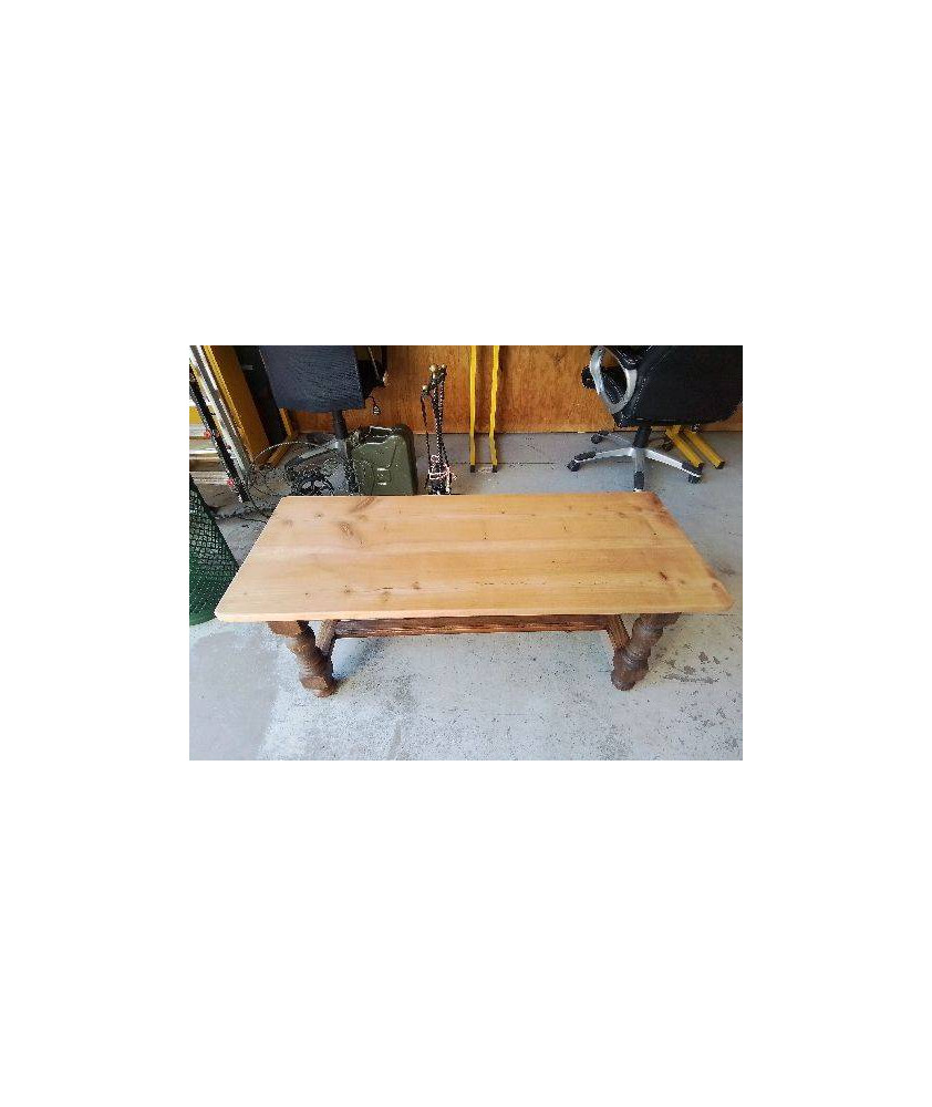 TABLE BASSE EN NOYER 
