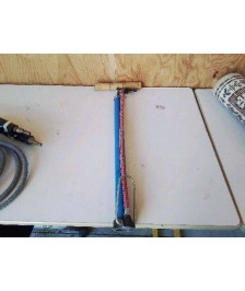 POMPE À VELO BLEU VINTAGE