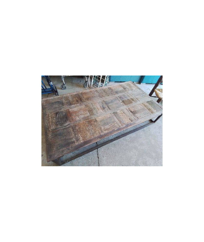 TABLE BASSE STYLE INDUSTRIEL 