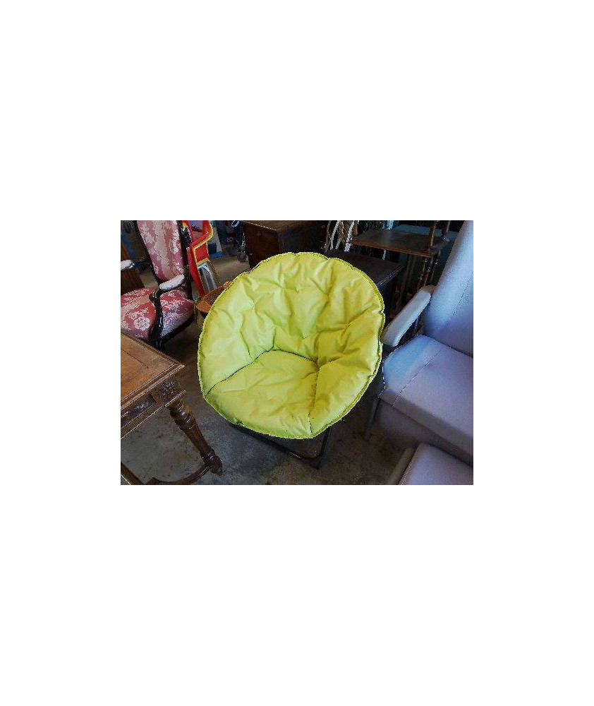 FAUTEUIL D’EXTÉRIEUR VERT 