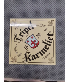 PLAQUE PLASTIQUE TRIPEL KARMELIET