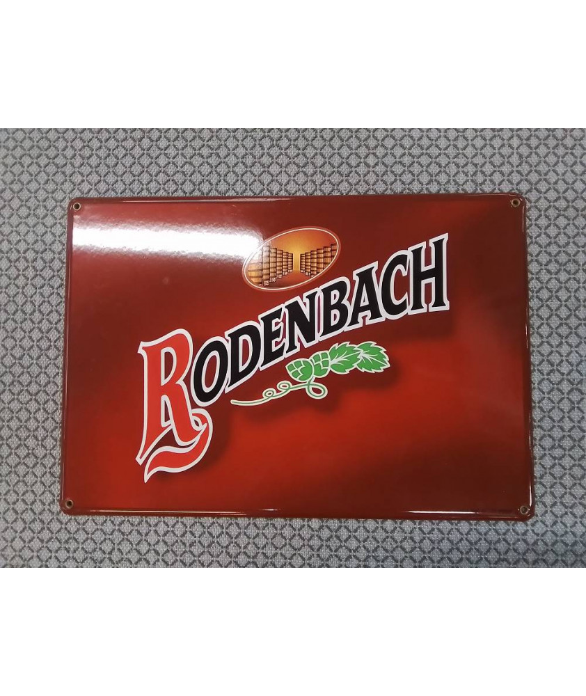  PLAQUE EMAILLEE RODENBACH 