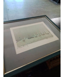 ÉPREUVE D ARTISTE VOILIERS C HAMBOURG