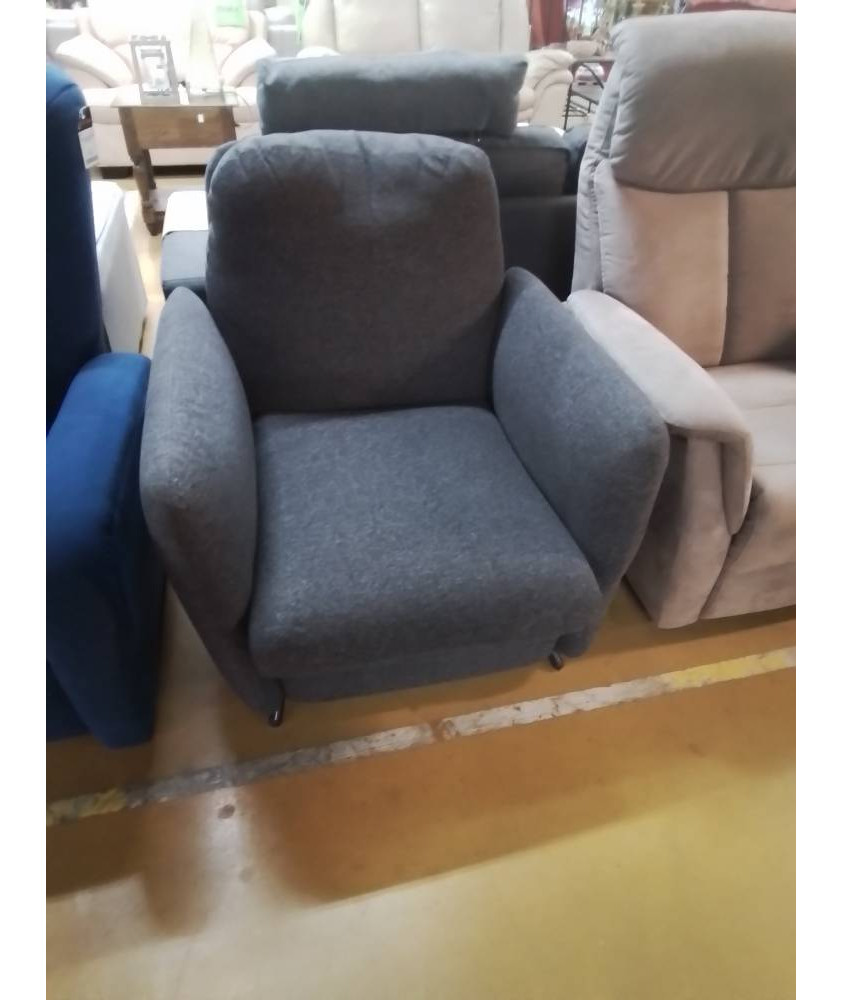 RELAX MANUEL TISSU GRIS 