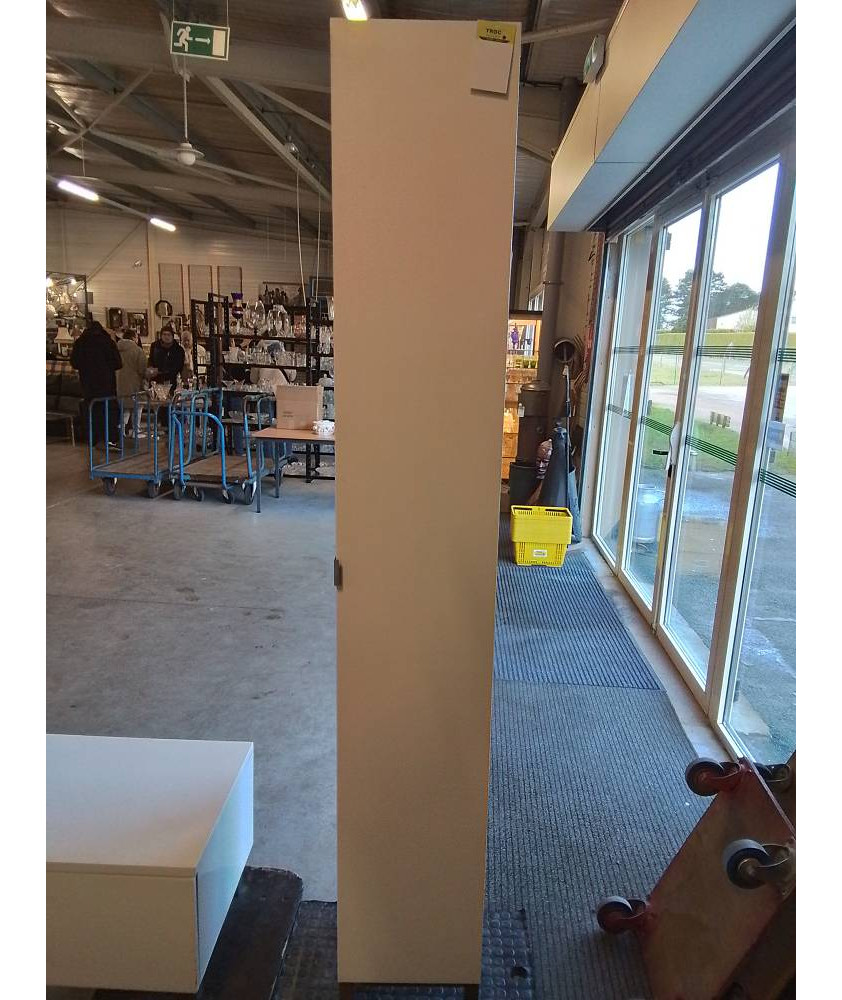 ARMOIRE 1 PORTE BOIS PEINT 