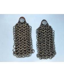 EPAULETTES SAPEURS POMPIERS A ANNEAUX LA PAIRE 