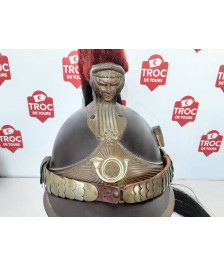 CASQUE A CIMIER DE CHASSEUR A CHEVAL MODELE 1913