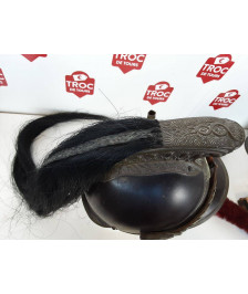 CASQUE A CIMIER DE CHASSEUR A CHEVAL MODELE 1913