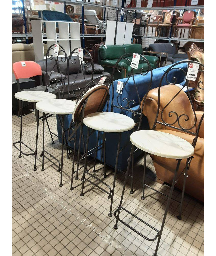 TABOURET HAUT  PLIANT 