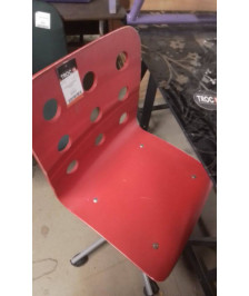 CHAISE DE BUREAU ROUGE