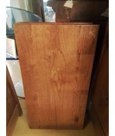 TABLE CHENE + 2 ALLONGES 49 CM